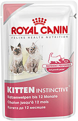 Royal Canin Kitten Instinctive (Роял Канин Киттен Инстинктив)  консервы для кошек (пауч)