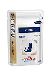 Royal Canin Renal (Роял канин Ренал)  для кошек 100гр х 12шт (пауч)