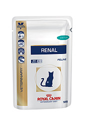 Royal Canin Renal  (Роял канин Ренал) с тунцом для кошек 100гр х 12шт (пауч)