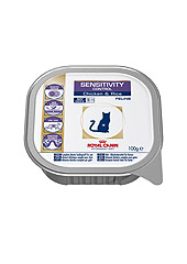 Royal Canin Sensitivity Control (Роял Канин Сенситивити Контрол)   цыплёнок и рис консервы для кошек (100 гр х 8 шт) ламистр