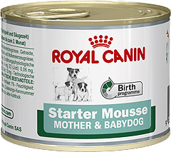 Royal Canin (Роял Канин) Стартер Мусс для щенков до 2-х месяцев, беременных и кормящих сук