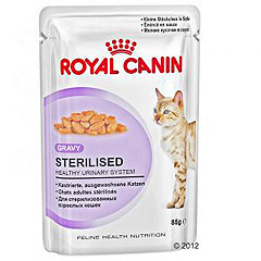 Royal Canin Sterilised  (Роял Канин Стерилайзд) кусочки в соусе для кошек (пауч)
