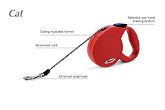 Рулетка FLEXI CAT 3м  (трос)