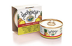 Schesir (Шесир) консервы для кошек Цыпленок и ананас 75гр. х 14шт.