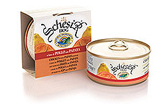 Schesir (Шесир) консервы для собак Цыпленок  и папайя 150гр. х 10шт.
