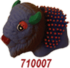 ТРИОЛ Игрушка для собак Бычок, винил 10см