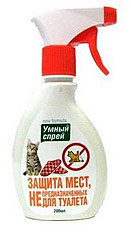 Умный спрей Защита мест не предназначенных для туалета кошек 200мл