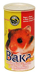Вака Люкс Корм для хомяков 900гр (банка)