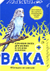 Вака ПЛЮС Корм для попугаев (коробка) 500гр х 18шт