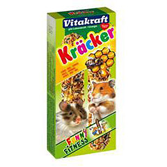 Vitakraft (Витакрафт) FANCY FUN Крекеры для хомяков Медовые 2шт
