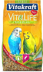 Vitakraft (Витакрафт) Vital life special Корм для волнистых попугаев  800гр