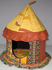 ЮСОНД Дом для кошек "Цирк" (бязь)  35х43см