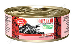 Зоогурман Мясное ассорти для собак говядина 100гр. х 24 шт.